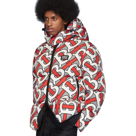 burberry monogram print dalston down jacket|Burberry Down Jackets for Men .